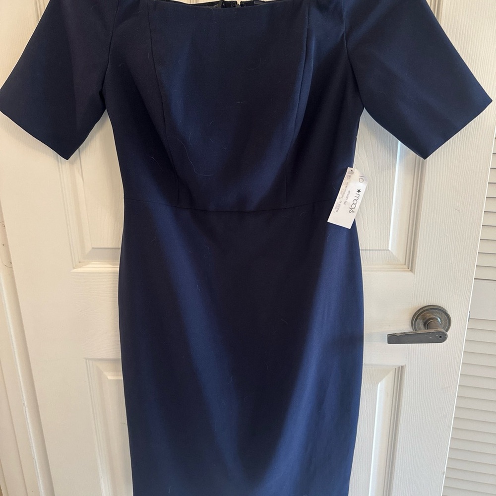 Calvin Klein Midnight Blue Midi Dress